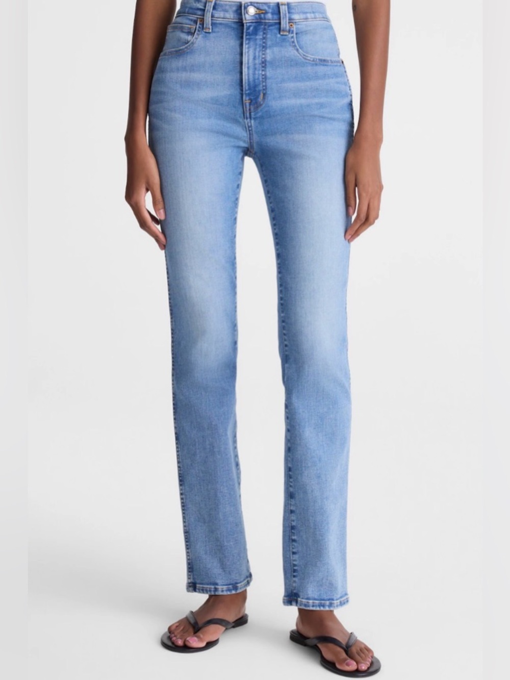 New! Madewell The Pencil Jean in Super Stretch Denim - Picture 3 of 9
